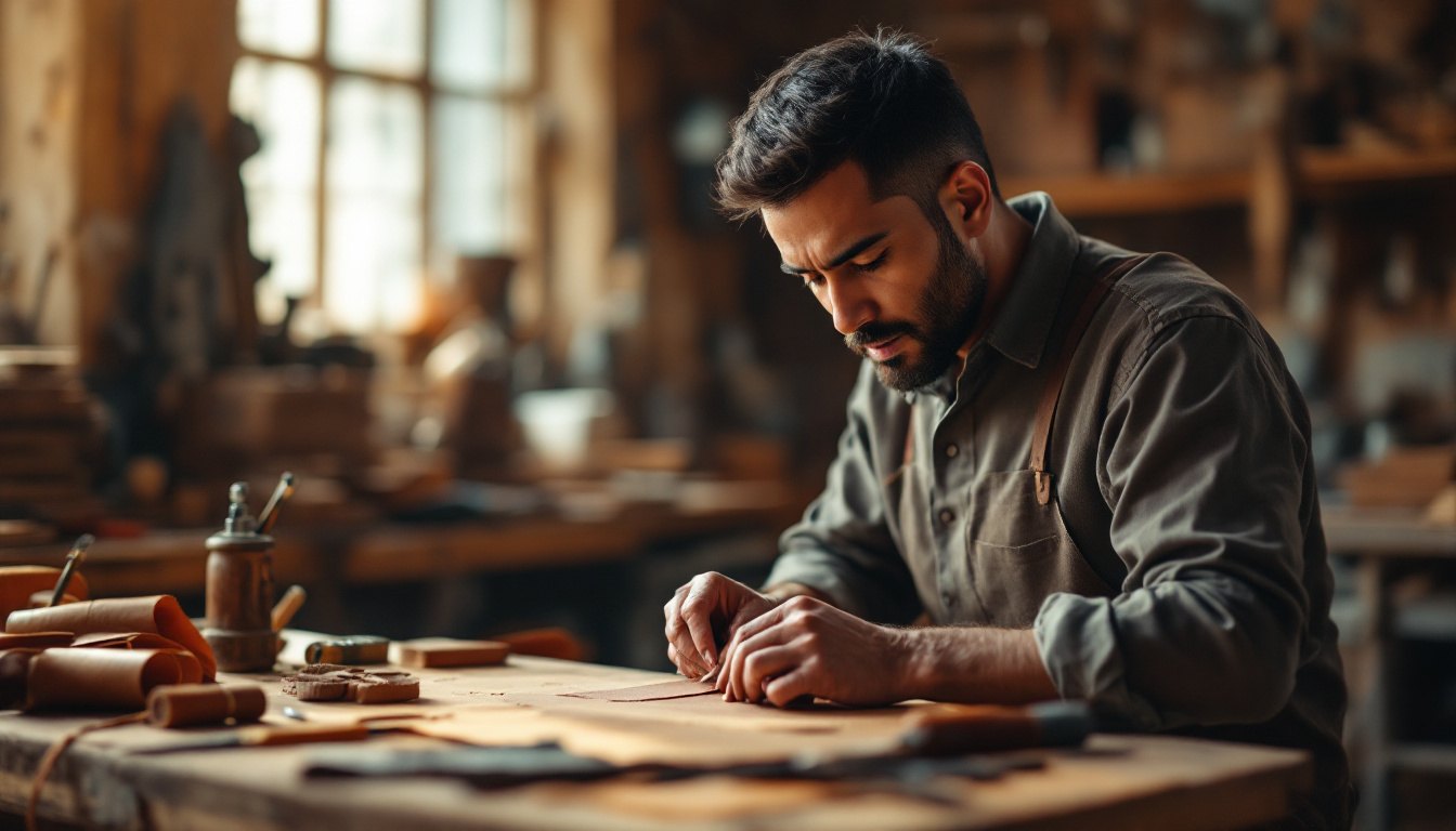 A craftsman doing excellent work as worship, living out business as ministry
