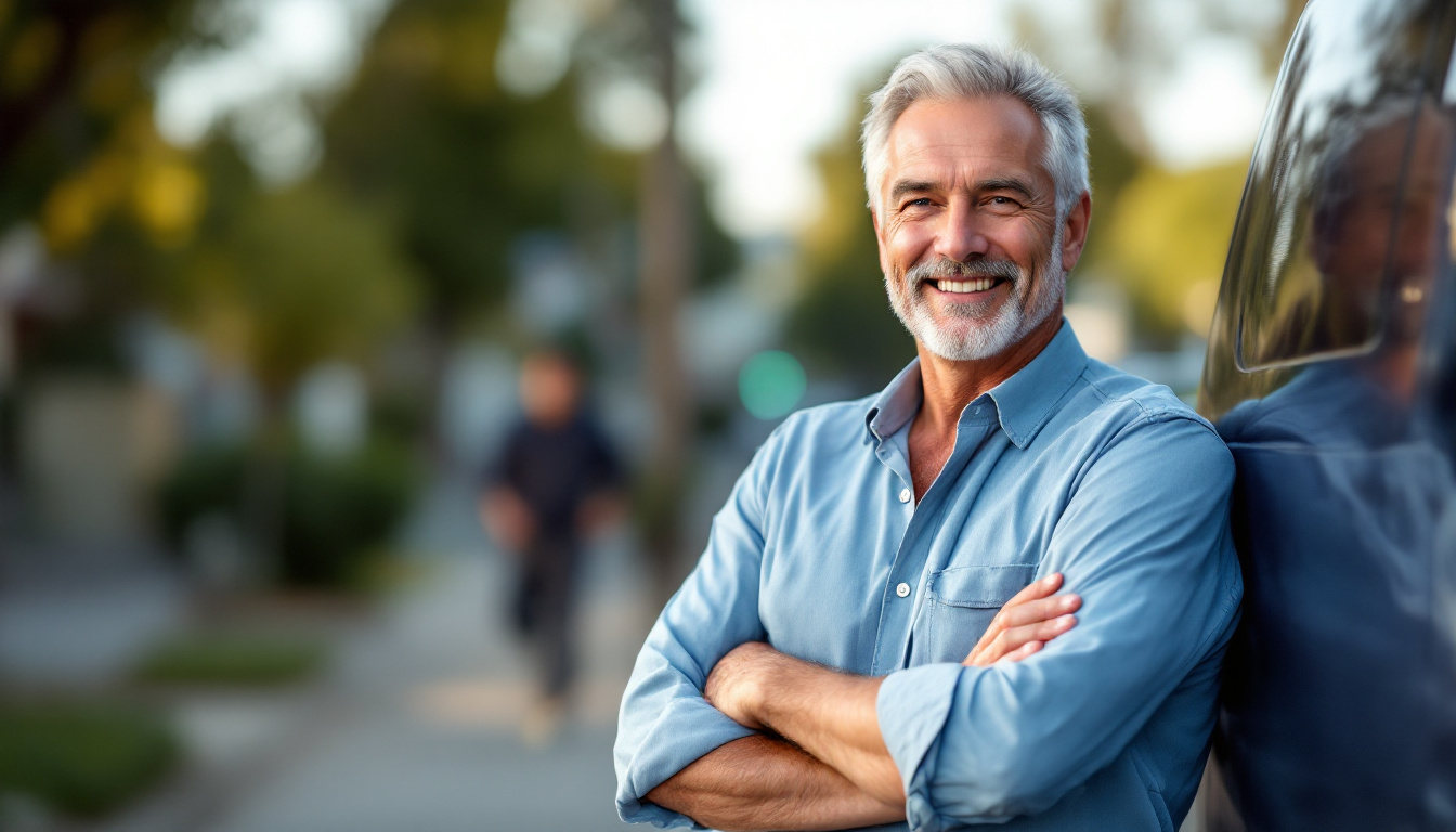 A relaxed trade business owner whose business now runs without him, the goal of a business coach for tradies