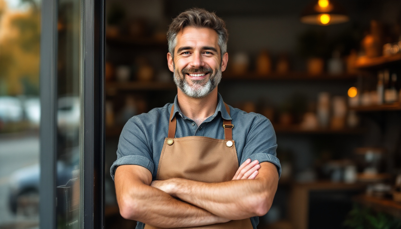 A confident small business owner who found their niche in a crowded market through careful research