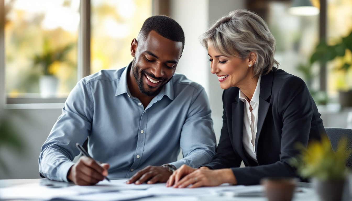 A business owner registering a company, part of choosing between sole trader vs company in Australia
